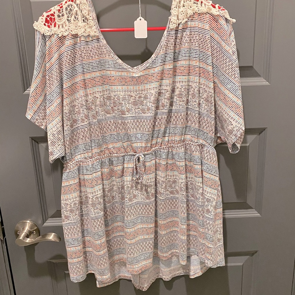 💣Casual tribal-pattern top